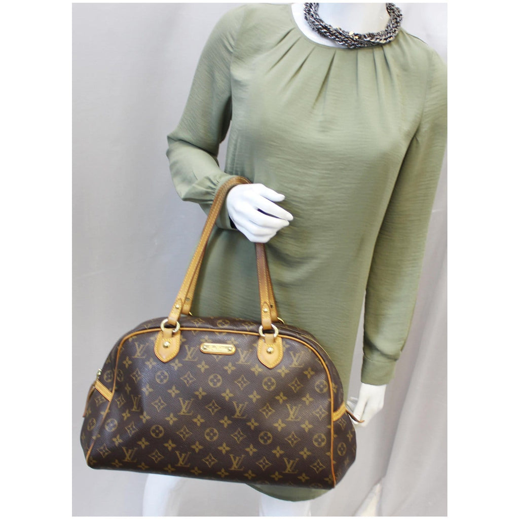Louis Vuitton Vintage Monogram Montorgueil PM - Brown Shoulder Bags,  Handbags - LOU809855