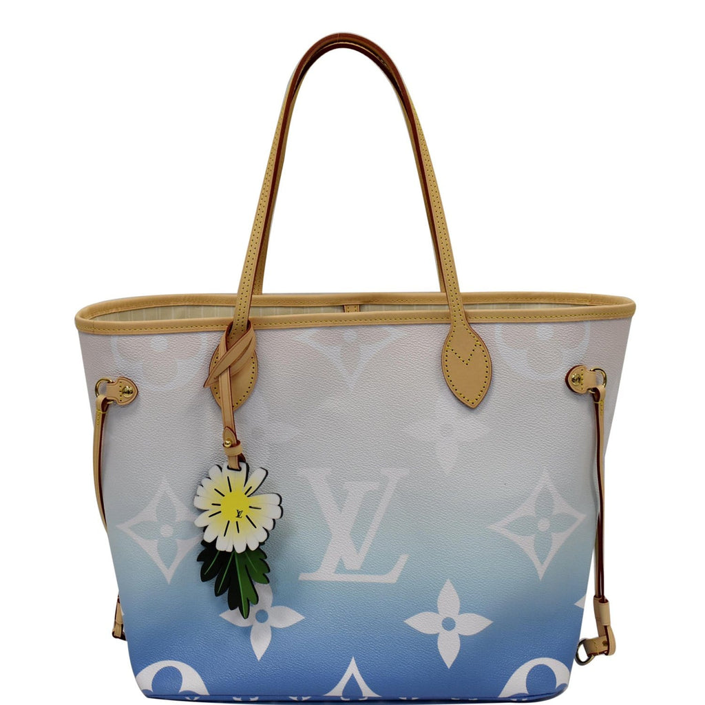 Louis Vuitton Neverfull NWT Blue M22921 Navy MONOGLAM 2023 MM Bag Purse  Tote