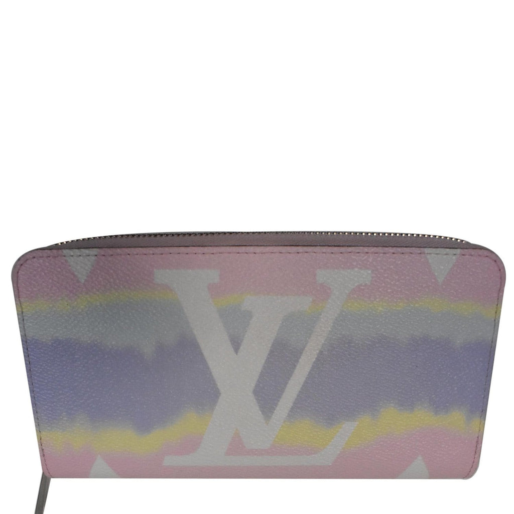 Louis Vuitton, Bags, Louis Vuitton Escale Large Zippy Wallet Giant Flower  Monogram Pastel Pink Canvas