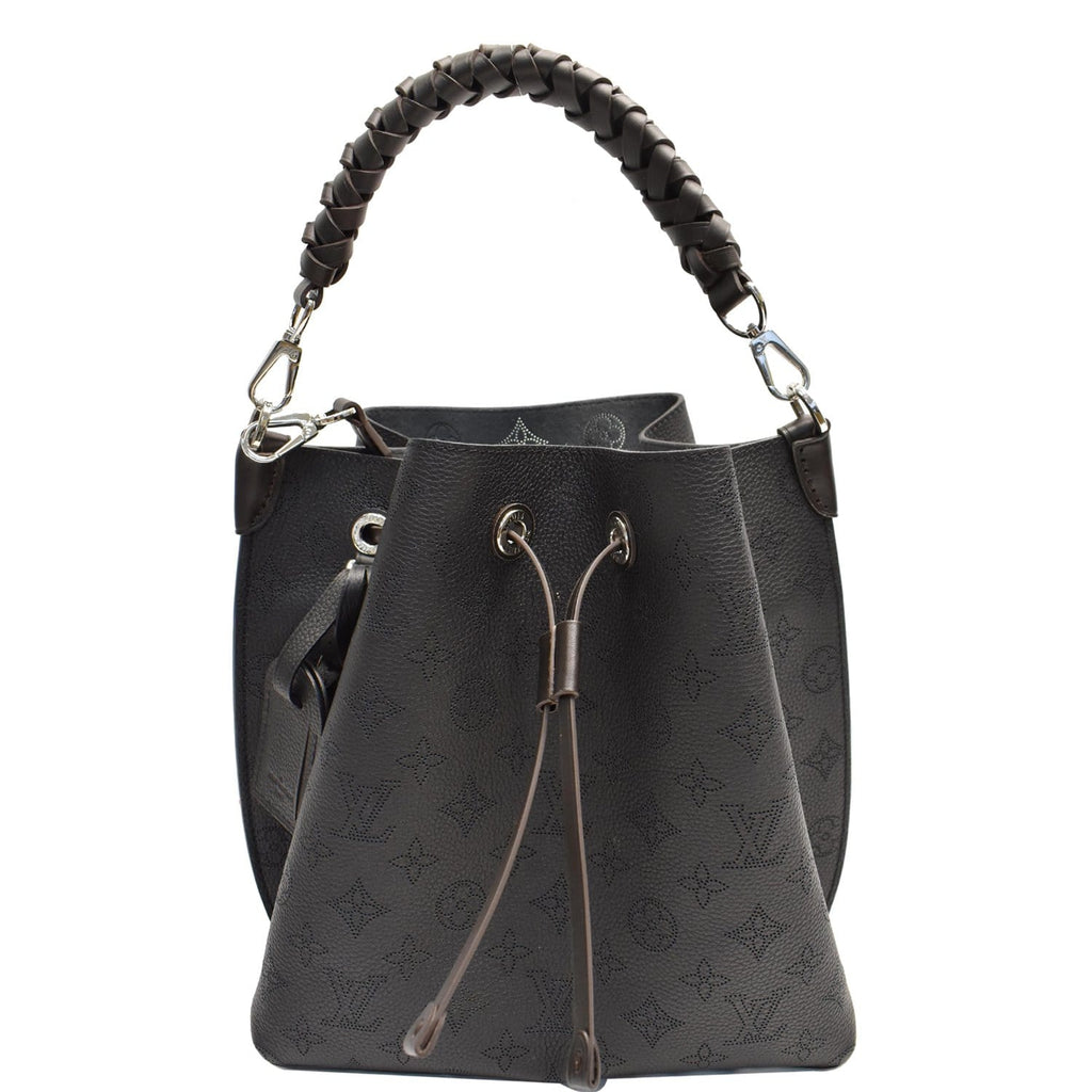 Muria leather handbag Louis Vuitton Grey in Leather - 33633971