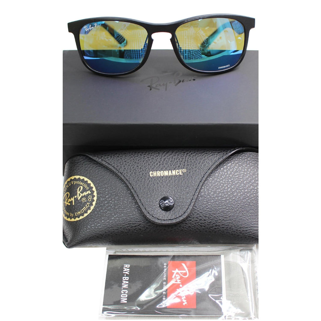 RAY-BAN RB4263 601S/A1 Sunglasses Blue Flash Mirror Polarized Chromance Lens