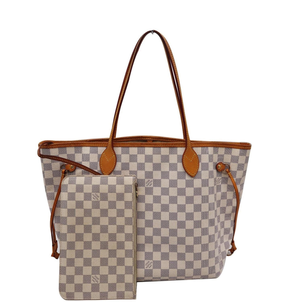 Louis Vuitton Damier Azur Neverfull mm Tote 861233