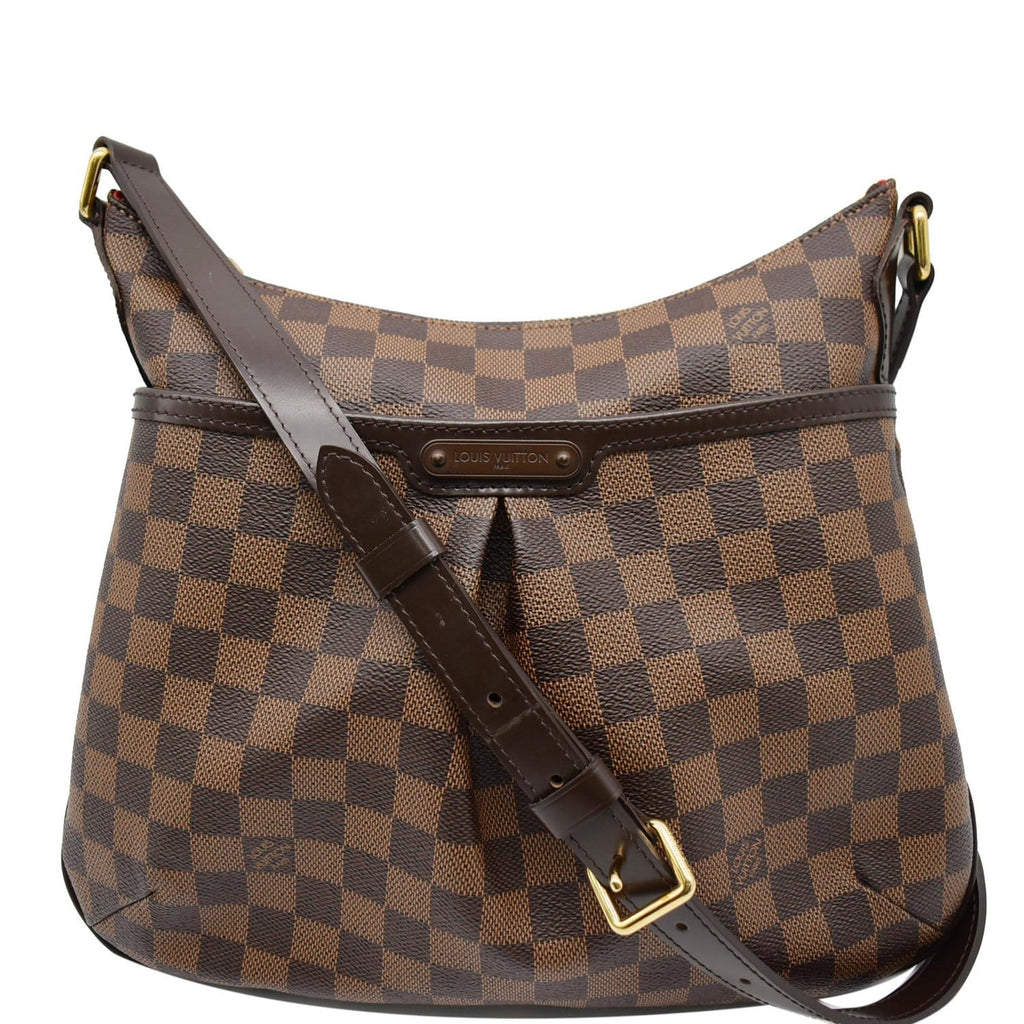 Louis Vuitton Damier Ebene Bloomsbury PM Crossbody Messenger 3L75a