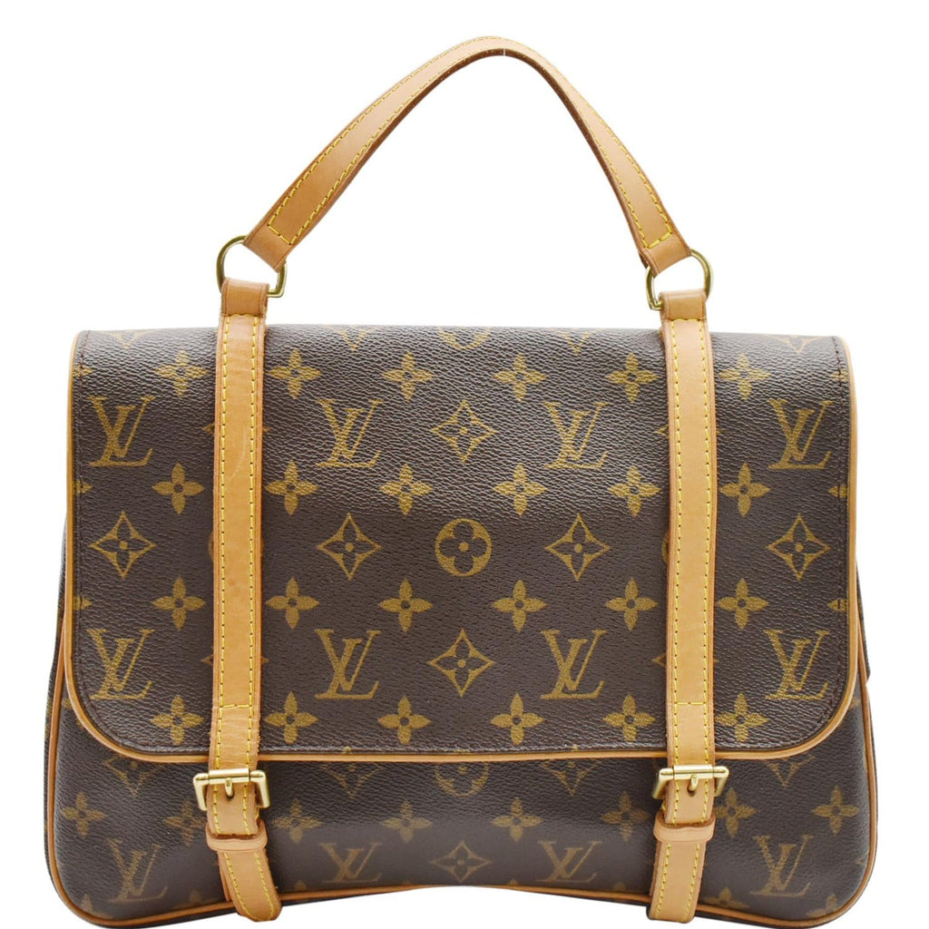 LOUIS VUITTON Monogram Sac Marelle A Dos Backpack M51158 LV Auth