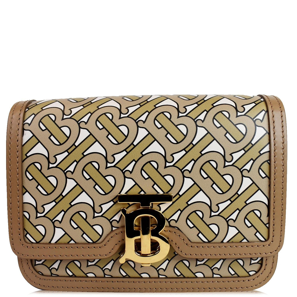 Cross body bags Burberry - TB monogram print leather small bag