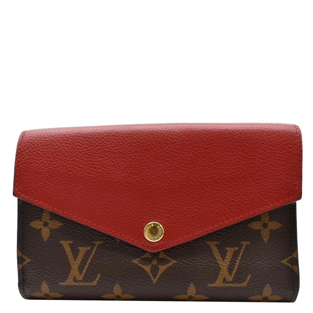Louis Vuitton Cerise Monogram Canvas Pallas Compact Wallet - Yoogi's Closet