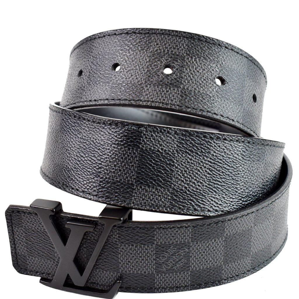 Louis Vuitton Damier Graphite Pattern Coated Canvas Belt - Black Belts,  Accessories - LOU797089
