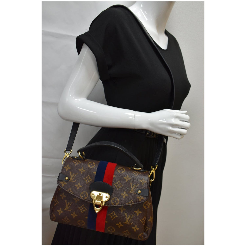 Georges leather handbag Louis Vuitton Brown in Leather - 23548683