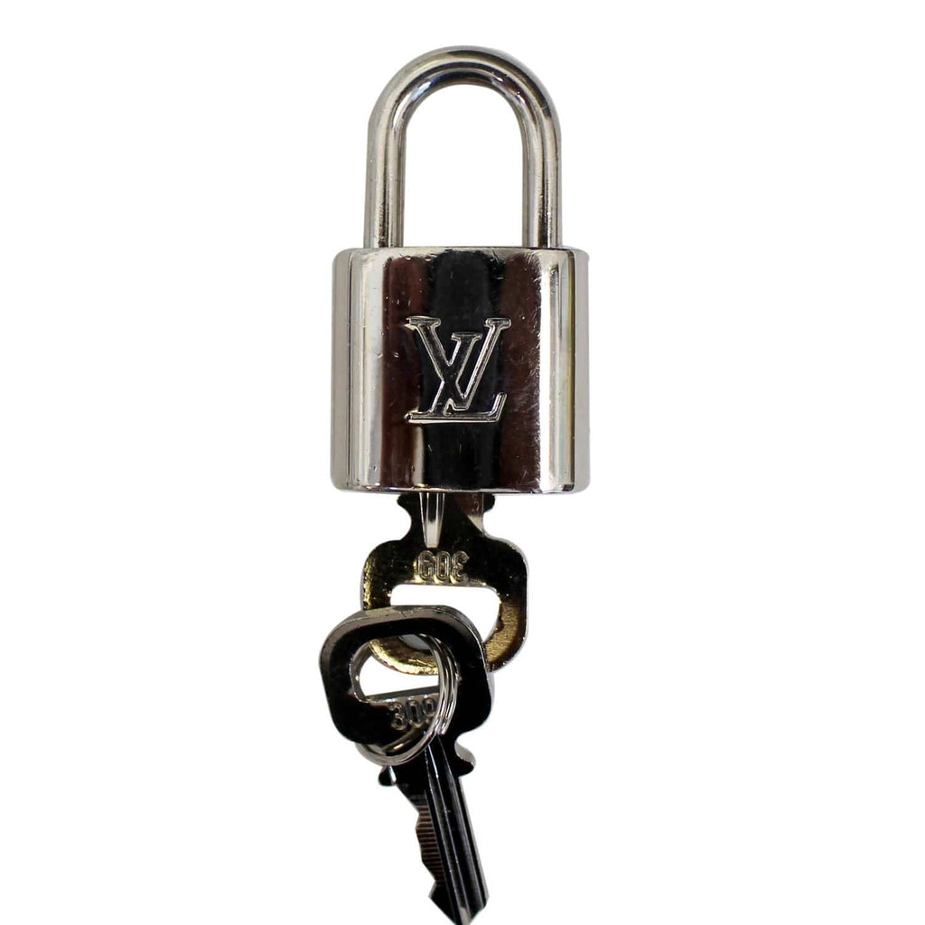 Louis Vuitton Padlock & 2 Keys Bag Charm Num 309/310