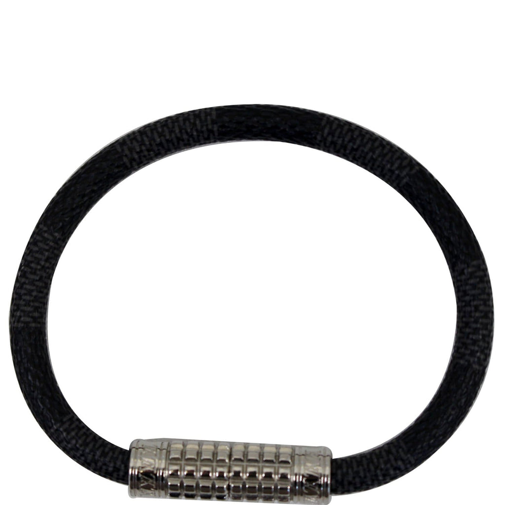 Louis Vuitton Digit Bracelet - Black, Brass Wrap, Bracelets - LOU747167