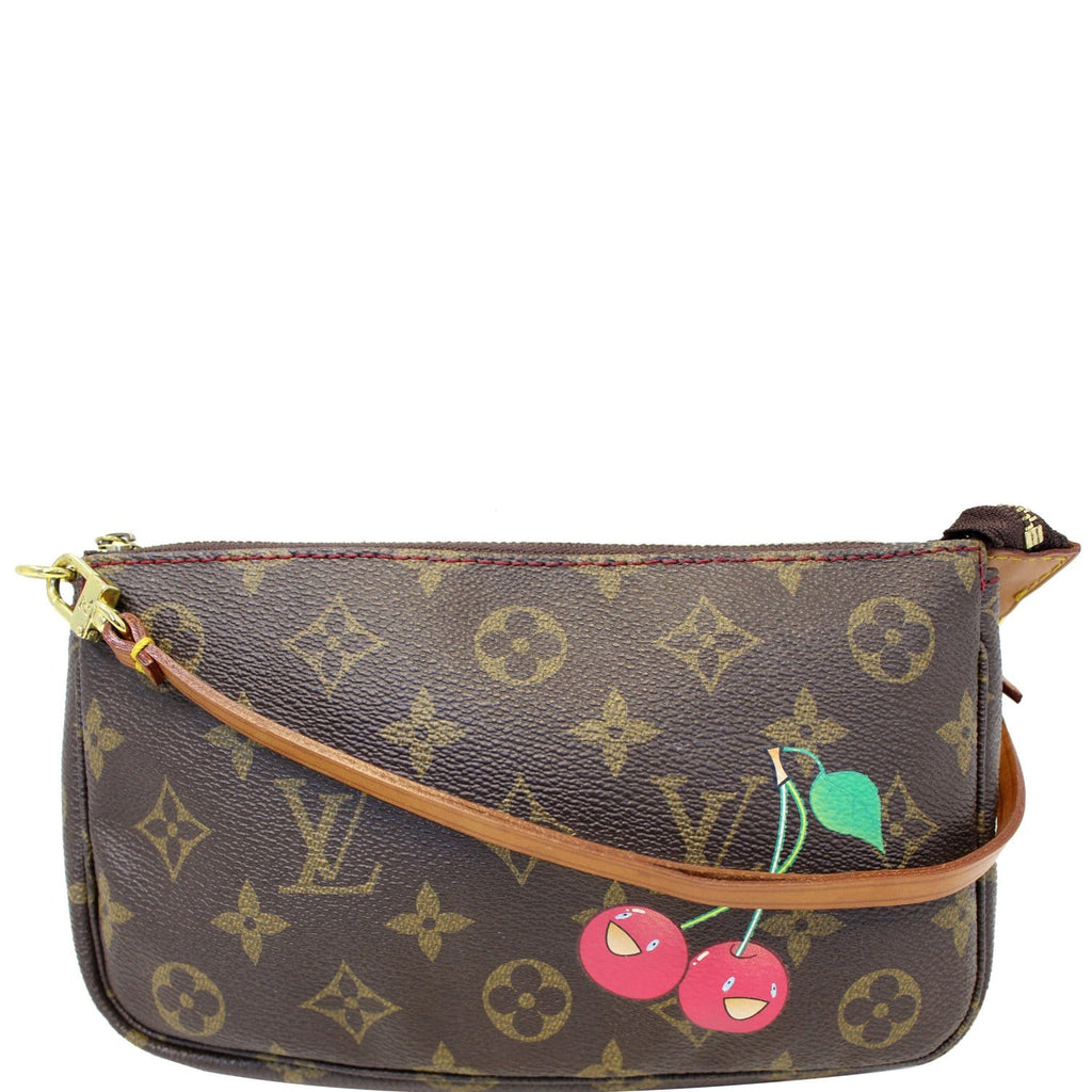 LOUIS VUITTON Monogram Cerises Pochette Accessories 1229287