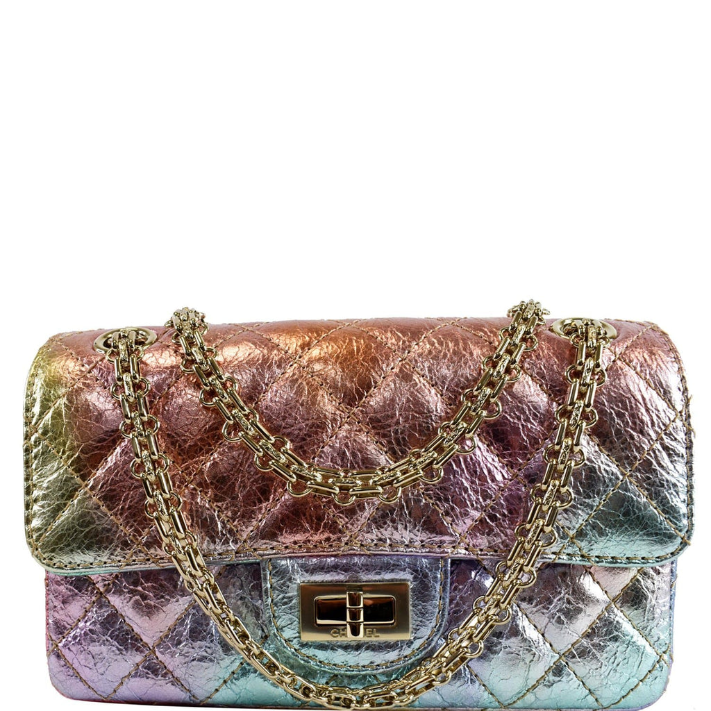 Chanel reissue 2.25 sequins mini shoulder bag