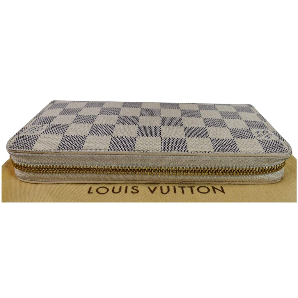 Louis Vuitton Zip Around Damier Azur Wallet