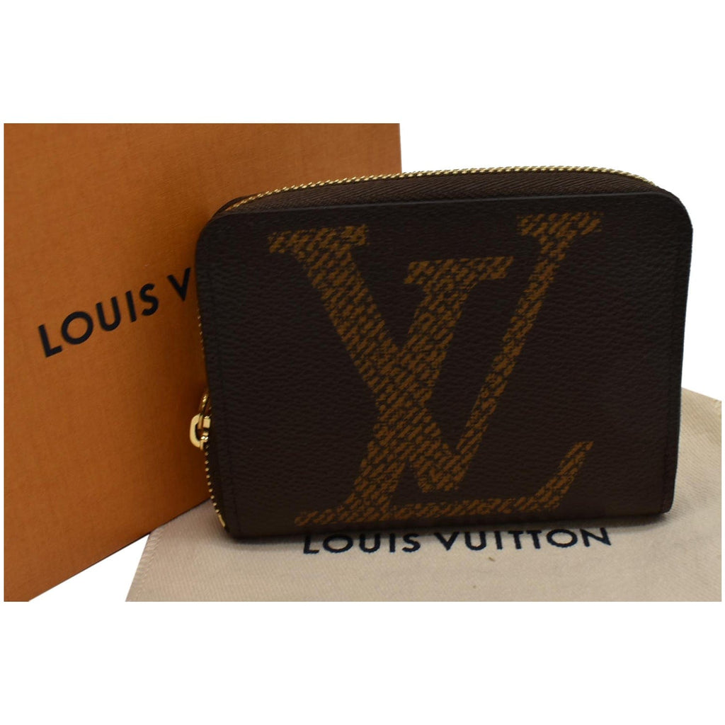 Louis Vuitton Monogram Giant Pattern Coated Canvas Zippy Coin