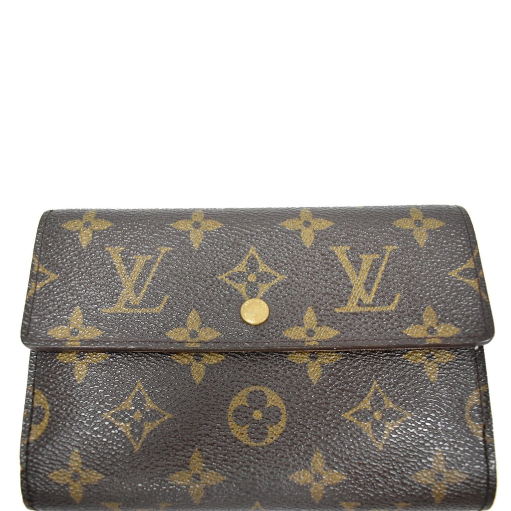 Louis Vuitton Monogram Porte Tresor Etui Papiers M61202 Wallet J2089G411
