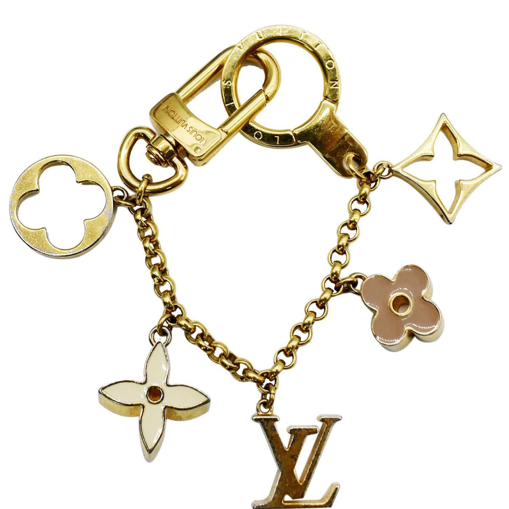 Shop Louis Vuitton MONOGRAM 2022-23FW Fleur de monogram bag charm