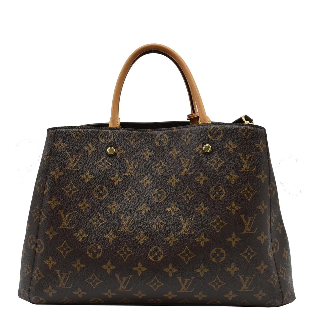 Louis Vuitton Monogram Canvas Montaigne GM Bag w/o Strap