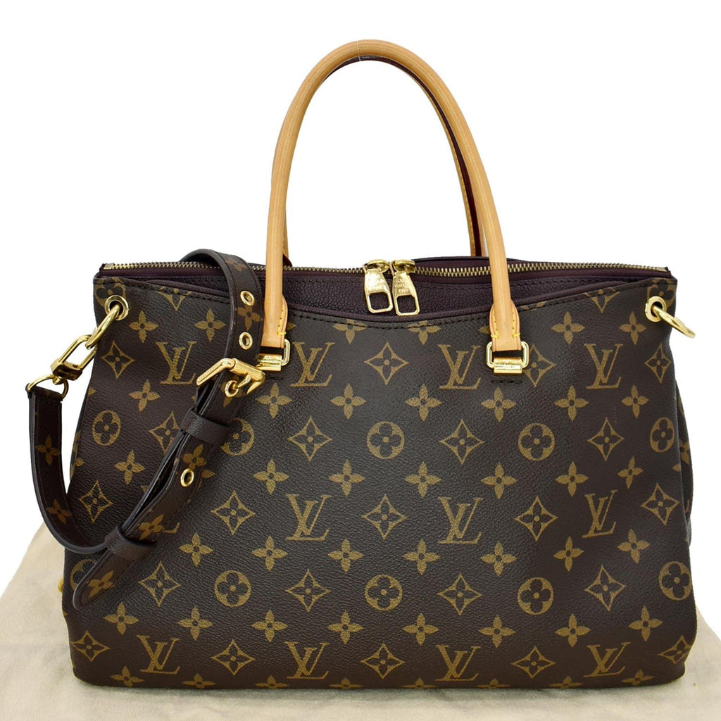 Louis Vuitton - Authenticated Pallas Handbag - Cloth Brown for Women, Very Good Condition