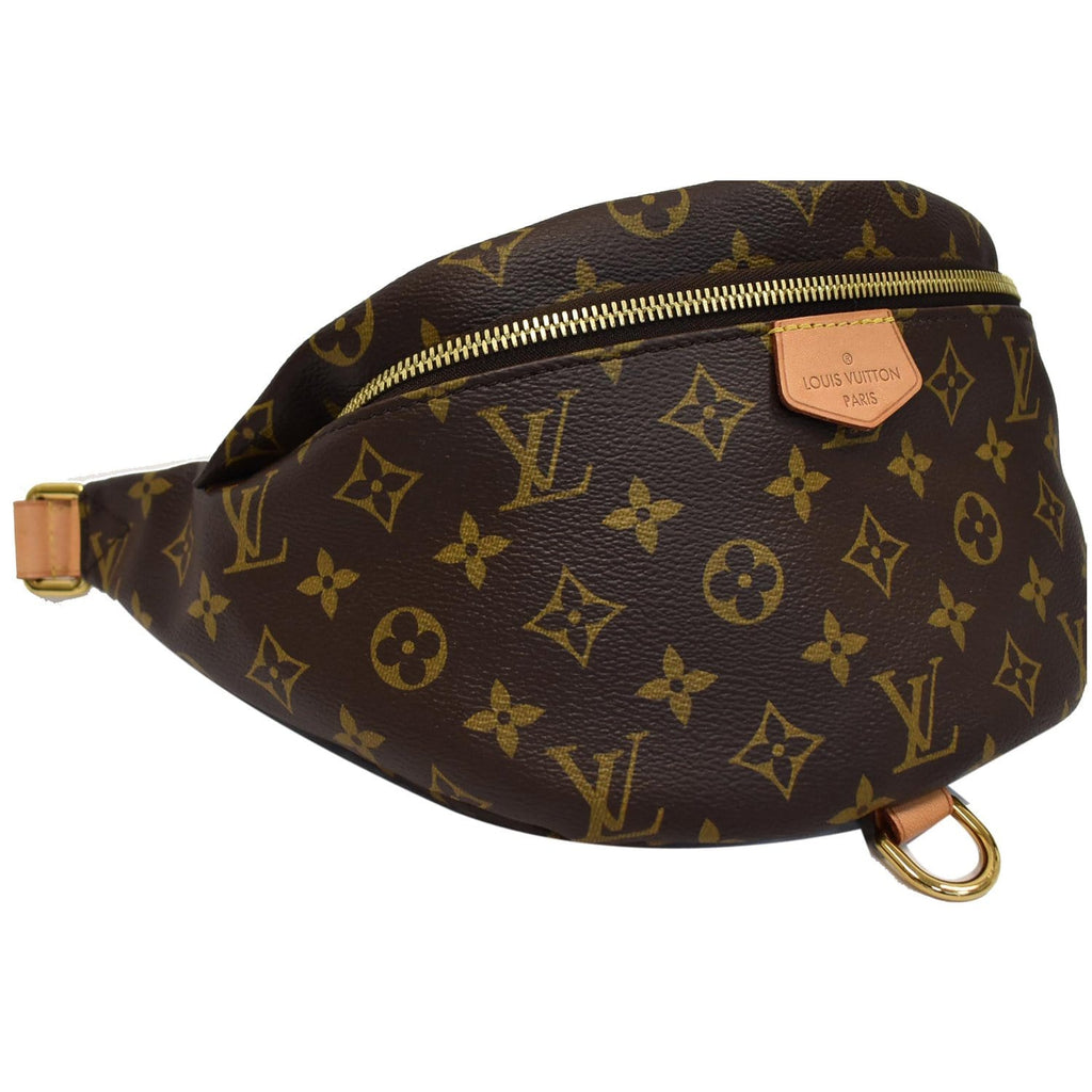 MI4128 Louis Vuitton Bumbag Brown Monogram Canvas Messenger Bag