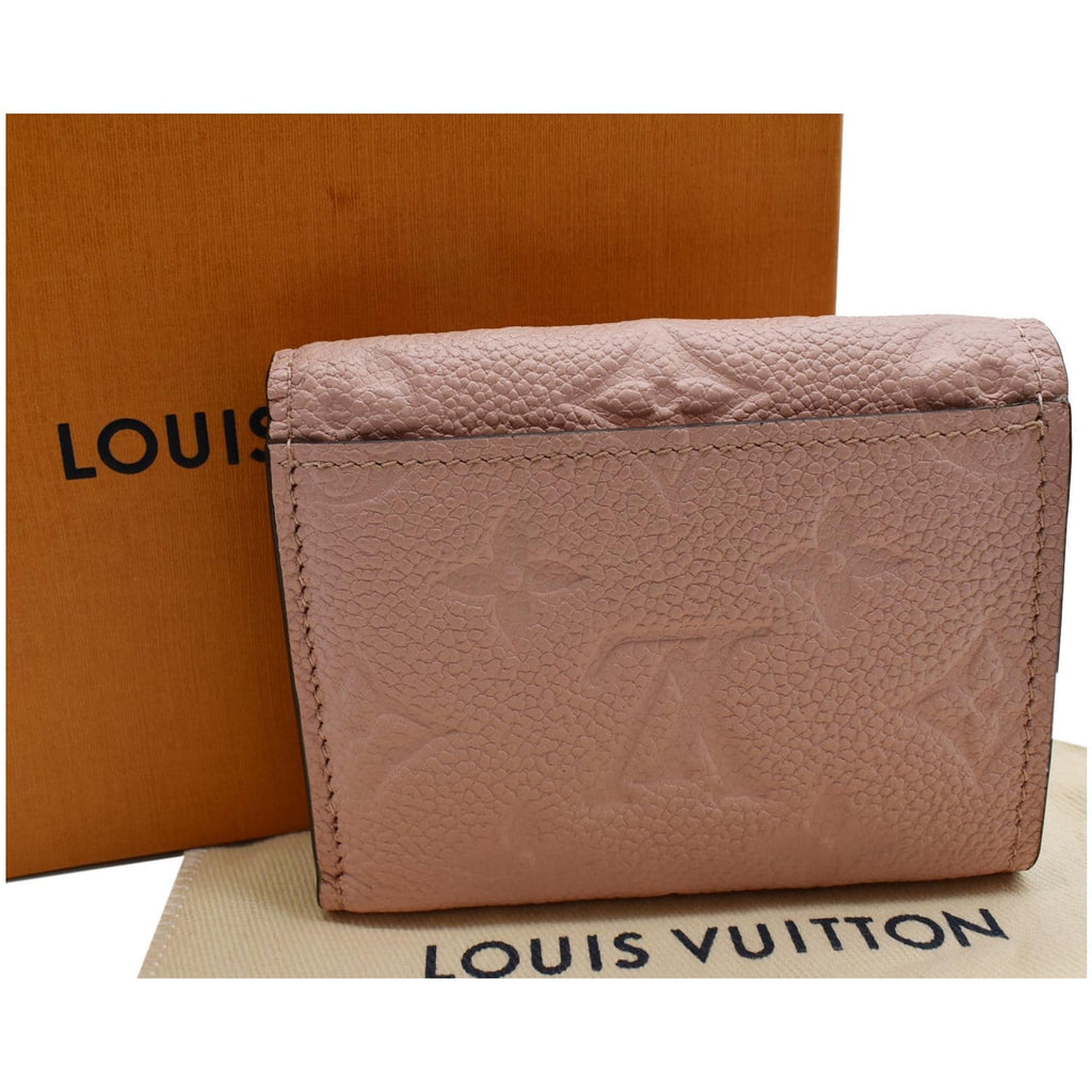 Louis Vuitton Rose Poudre Monogram Empreinte Zoe Wallet at Jill's