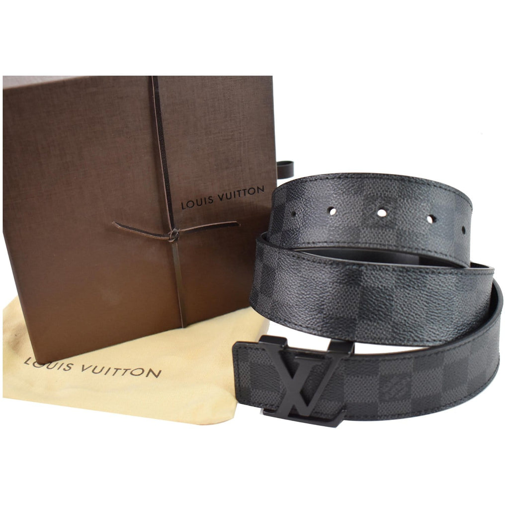 Louis Vuitton Damier Black Belt