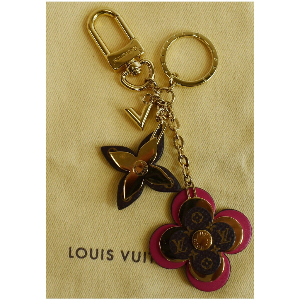 Louis Vuitton Blooming Flowers BB Taschenschmuck und Schlüsselanhänger  M63085