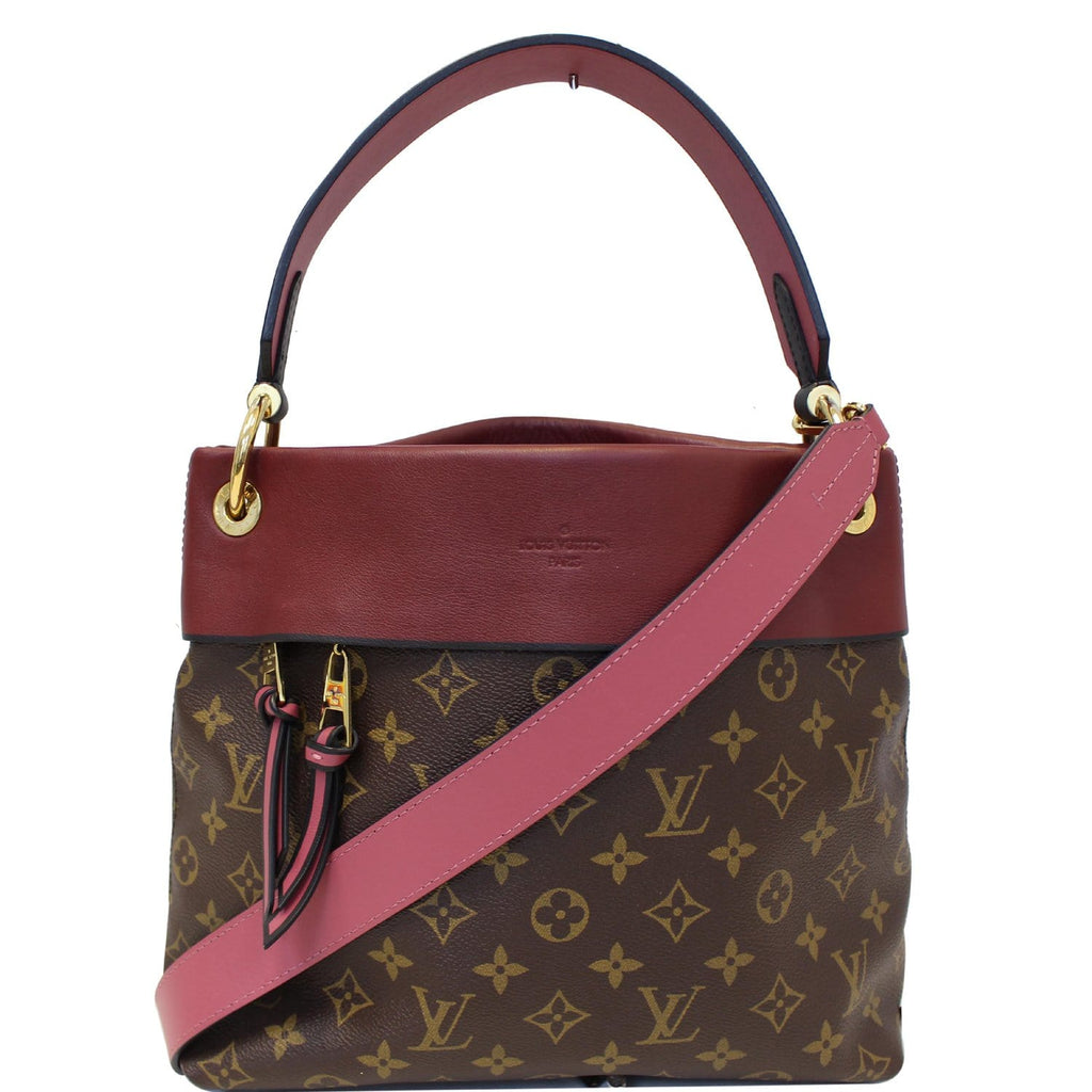 Louis Vuitton Tuileries Besace Bag Monogram Canvas with Leather Brown  22464662
