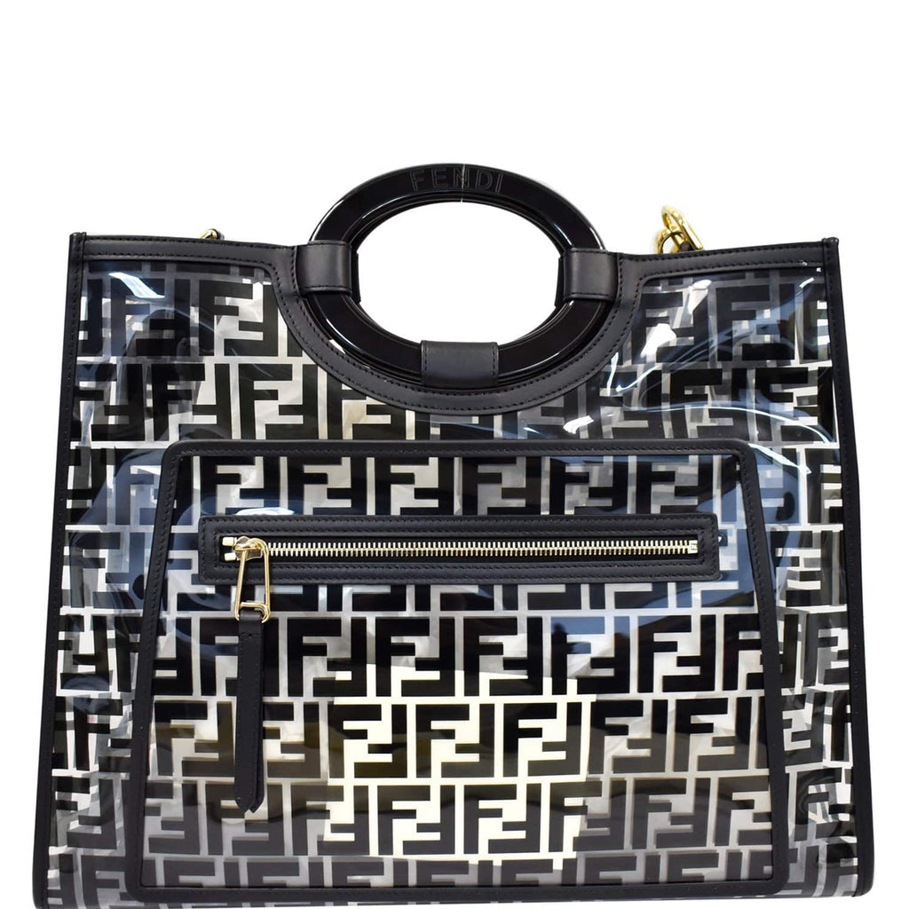 Fendi runaway shopper online tote