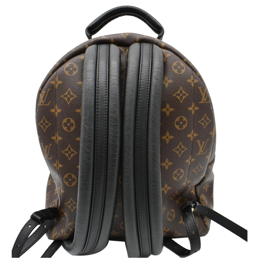 Palm springs cloth backpack Louis Vuitton Brown in Cloth - 36183213