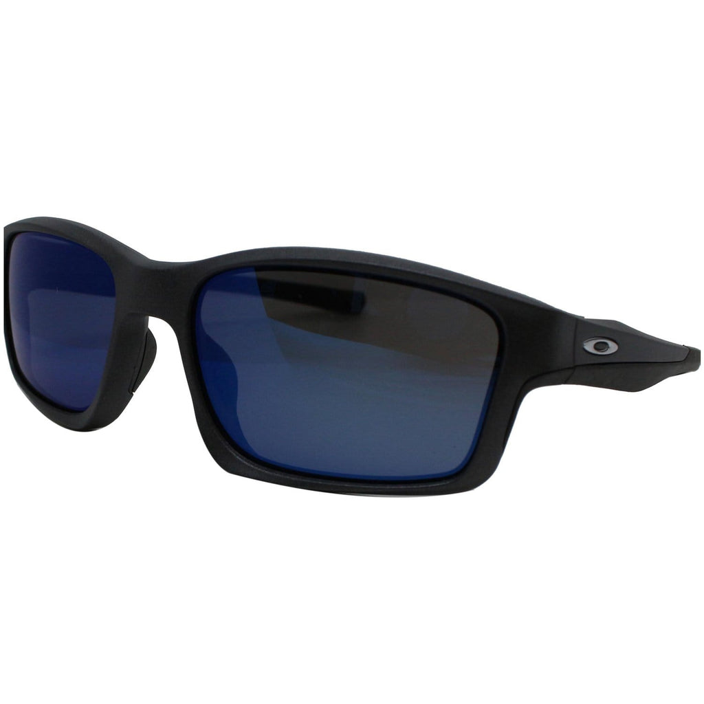 Oakley OO9247-20 Matte Steel Sunglasses Ice Iridium Lens