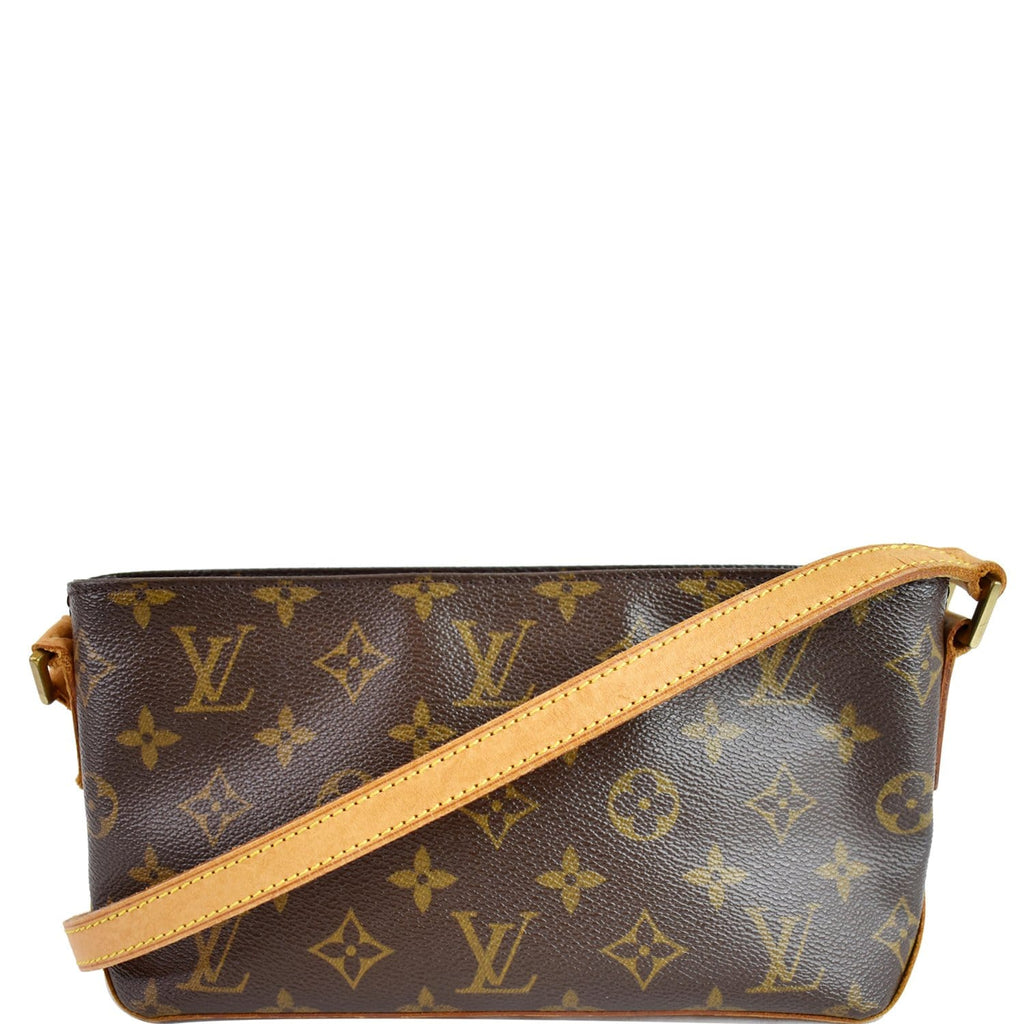Trocadéro leather crossbody bag Louis Vuitton Brown in Leather - 37163868
