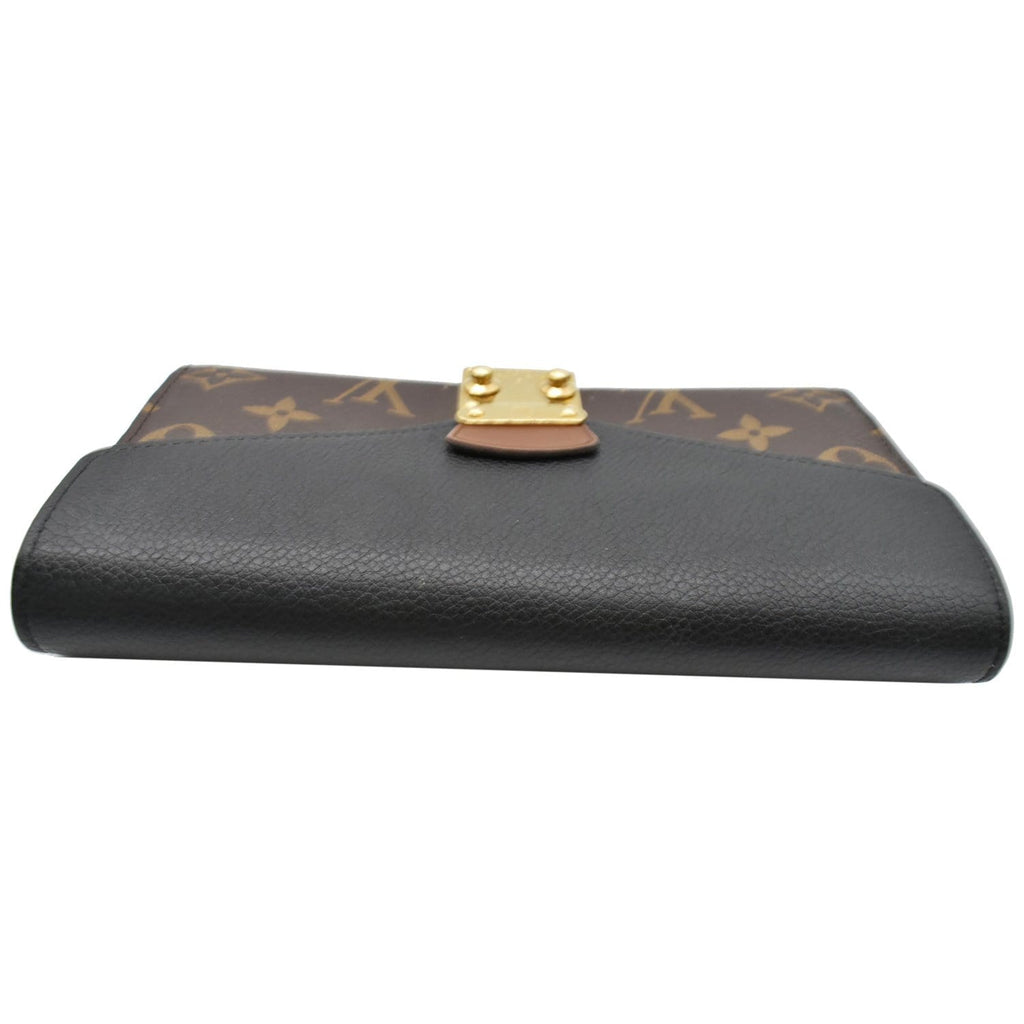 Pallas cloth wallet Louis Vuitton Brown in Cloth - 36028818