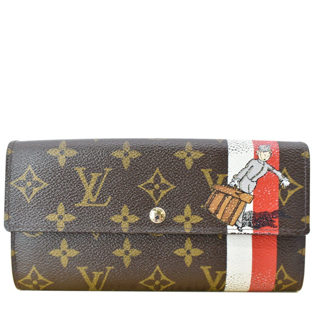 100% AUTH LOUIS VUITTON GROOM BELLBOY SARAH WALLET AND BANDEAU
