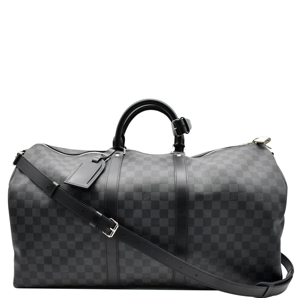 Louis Vuitton Damier Graphite Keepall Bandouliere 55 - Brown Luggage and  Travel, Handbags - LOU816542