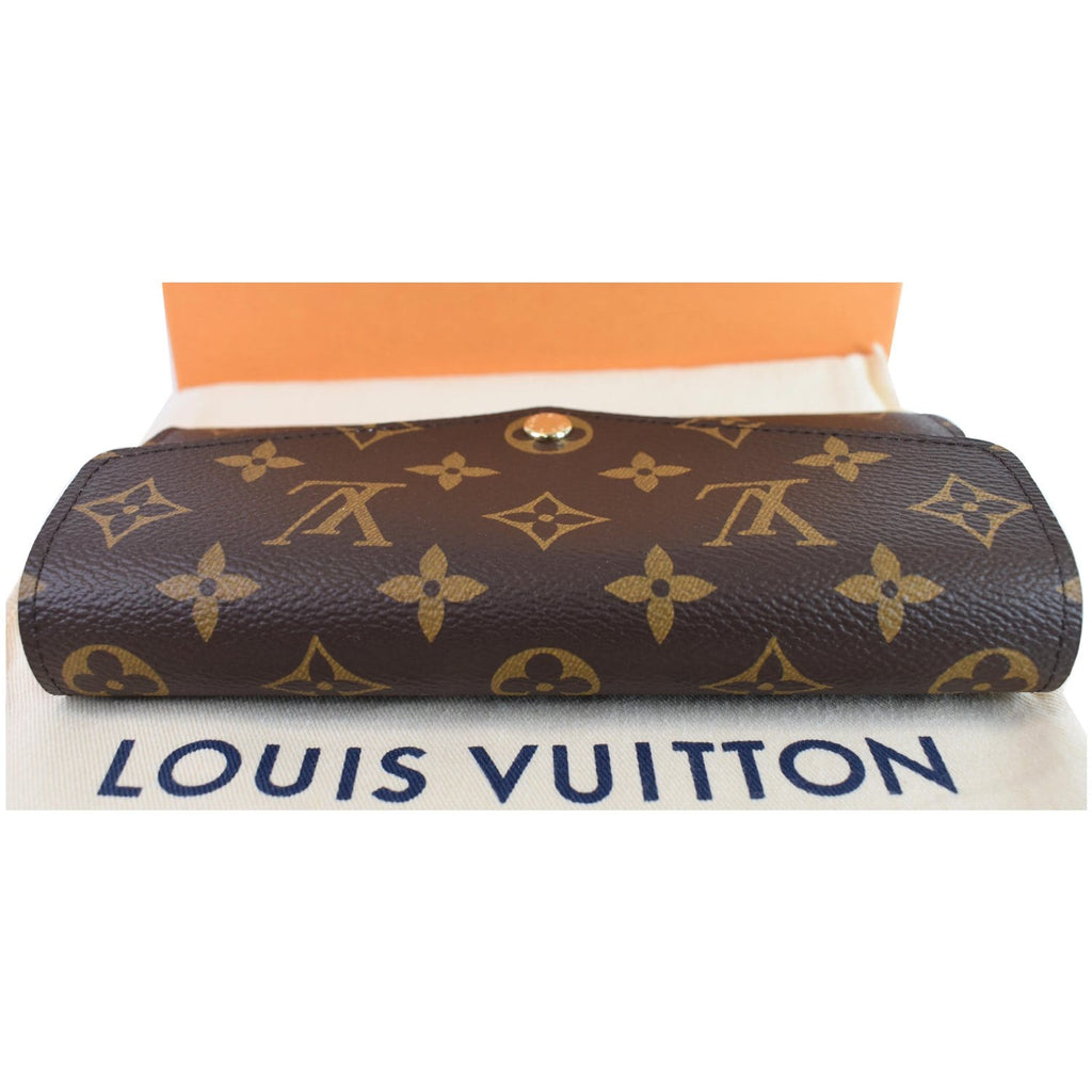  Louis Vuitton Sarah Billetera Monogram Canvas (Rose Ballerine),  Cartera grande : Ropa, Zapatos y Joyería