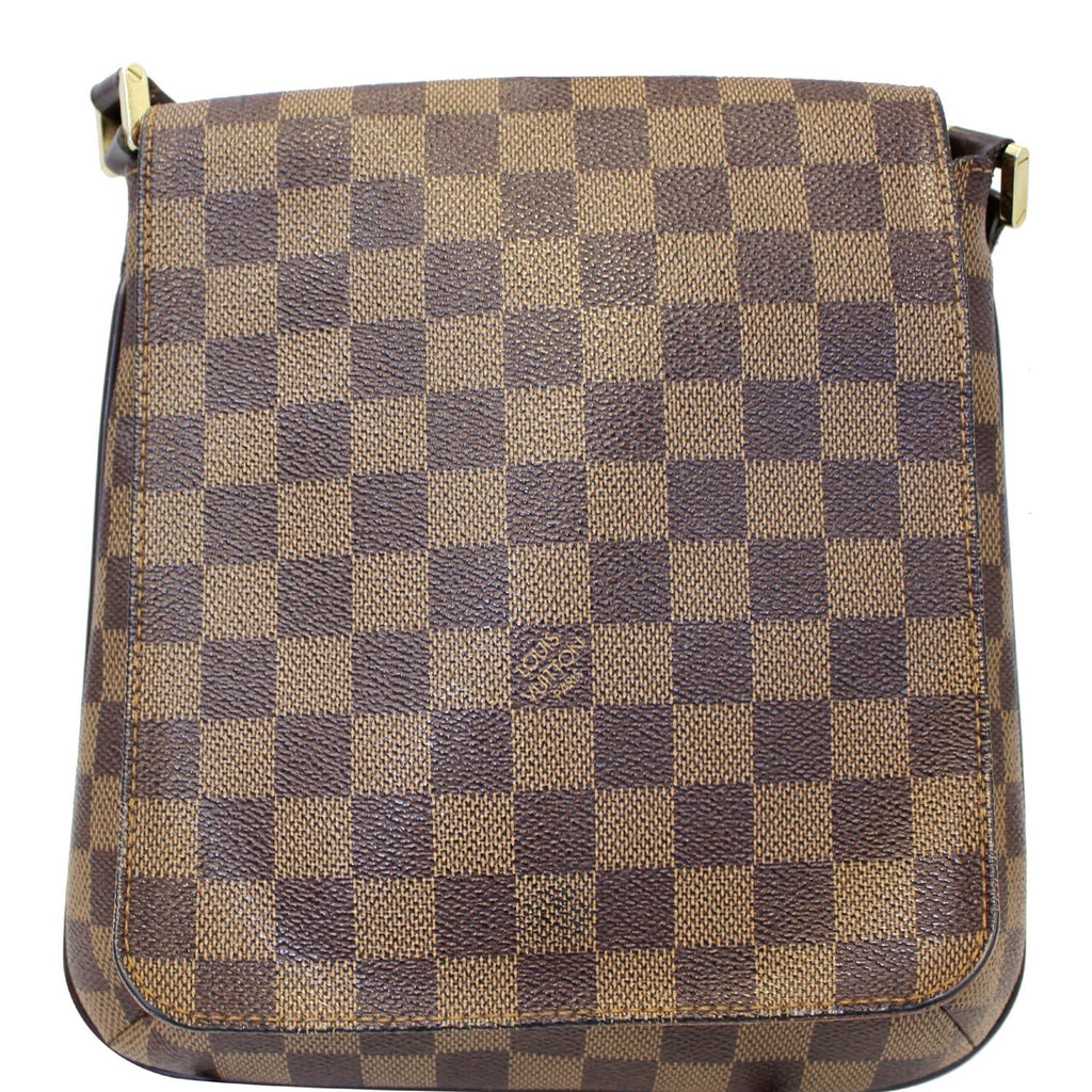 Louis Vuitton 2003 Pre-owned Damier Ebène Musette Salsa Crossbody Bag - Brown