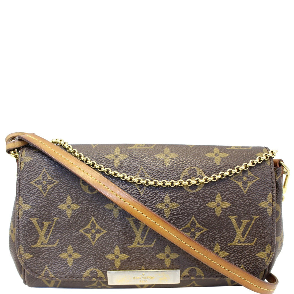 Louis Vuitton Brown Leather and PVC Charms Bag لوي فيتون