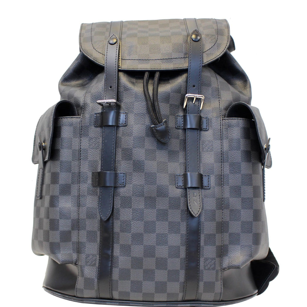 Louis Vuitton Nemeth Damier Graphite Christopher PM Backpack - Black  Backpacks, Bags - LOU664701