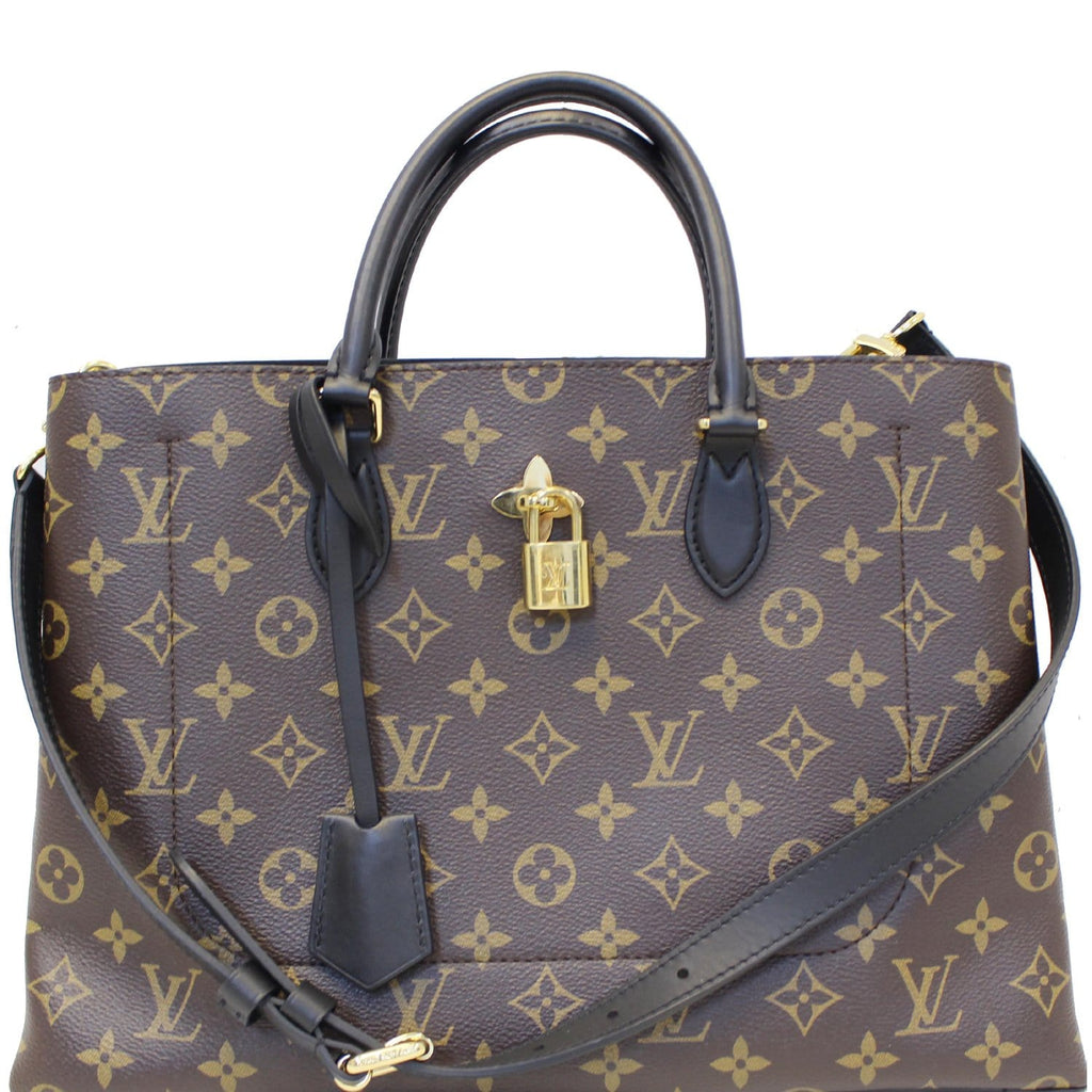 Louis Vuitton Tote Flower Monogram Coquelicot in Coated Canvas/Leather with  Brass - US