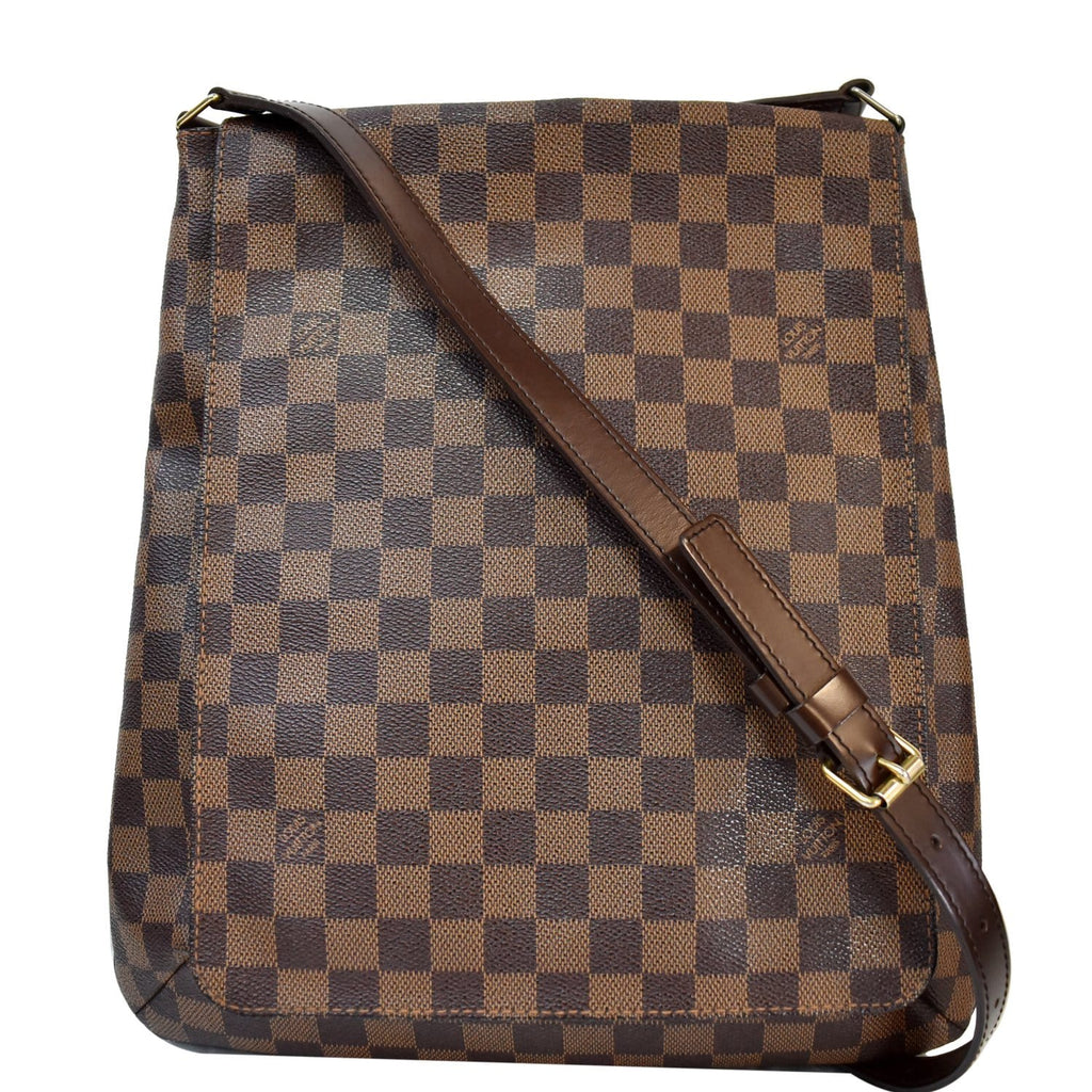 LOUIS VUITTON Damier Ebene Musette Salsa Long Strap 1284706