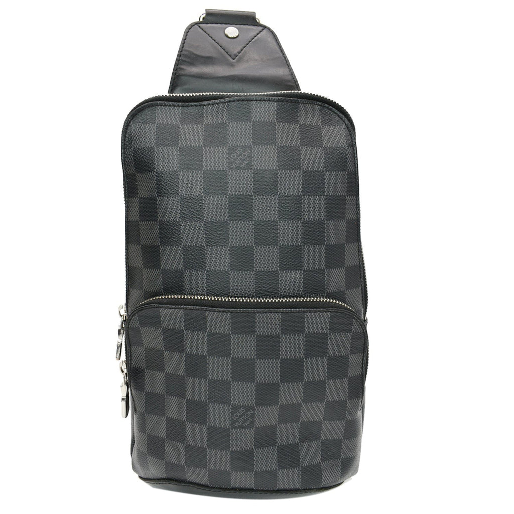 Green Louis Vuitton Damier Graphite Avenue Sling Crossbody Bag – Designer  Revival