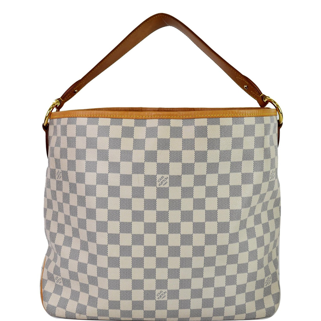 Louis Vuitton Delightful Damier Azur Rose Ballerine MM Ivorie/Grey - US