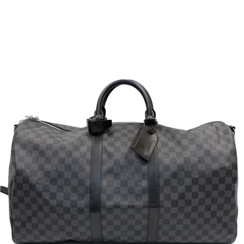 Louis Vuitton Black Damier Graphite Overnight Bag QJB02O3KKB005