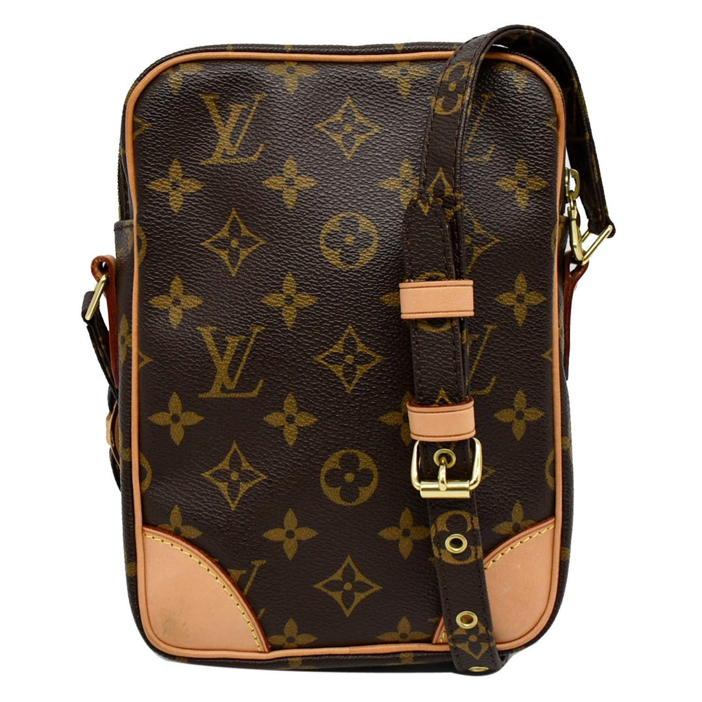 Louis+Vuitton+Danube+Crossbody+PM+Black+Canvas for sale online