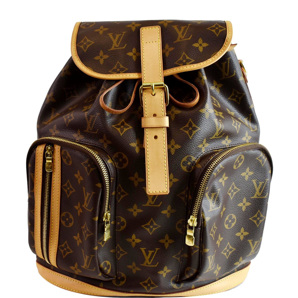 Bosphore backpack cloth backpack Louis Vuitton Brown in Cloth - 25167013