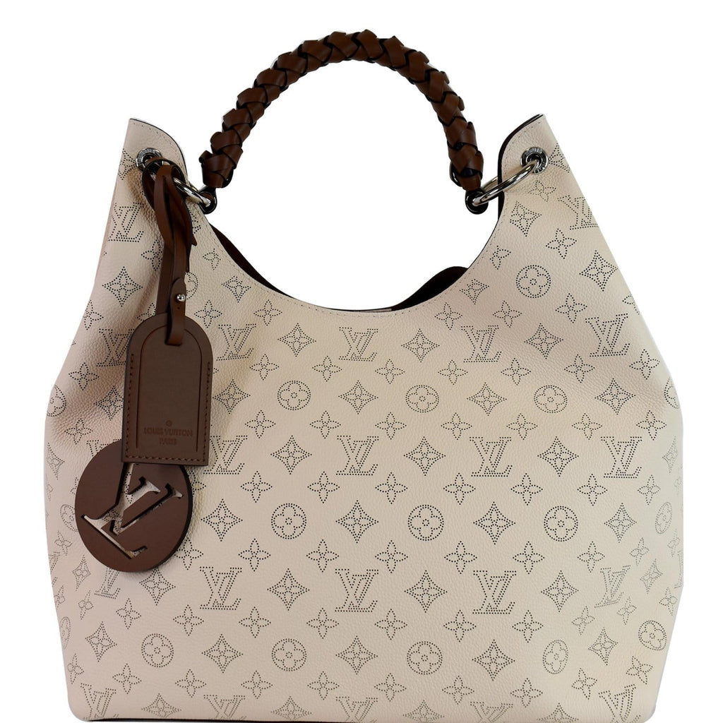 Louis Vuitton Carmel Mahina Monogram Hobo Bag