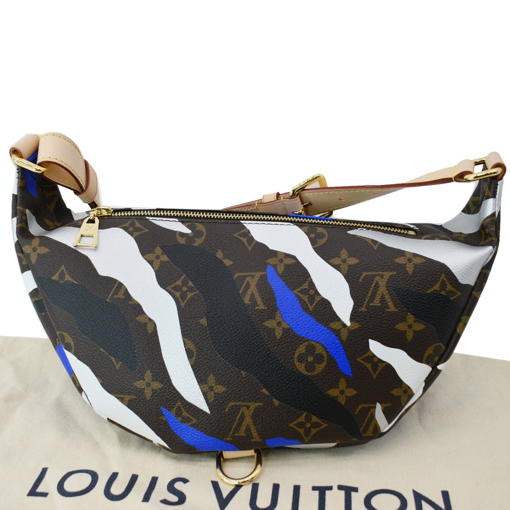 Louis Vuitton LVXLOL Bumbag Monogram Blue/Silver for Women