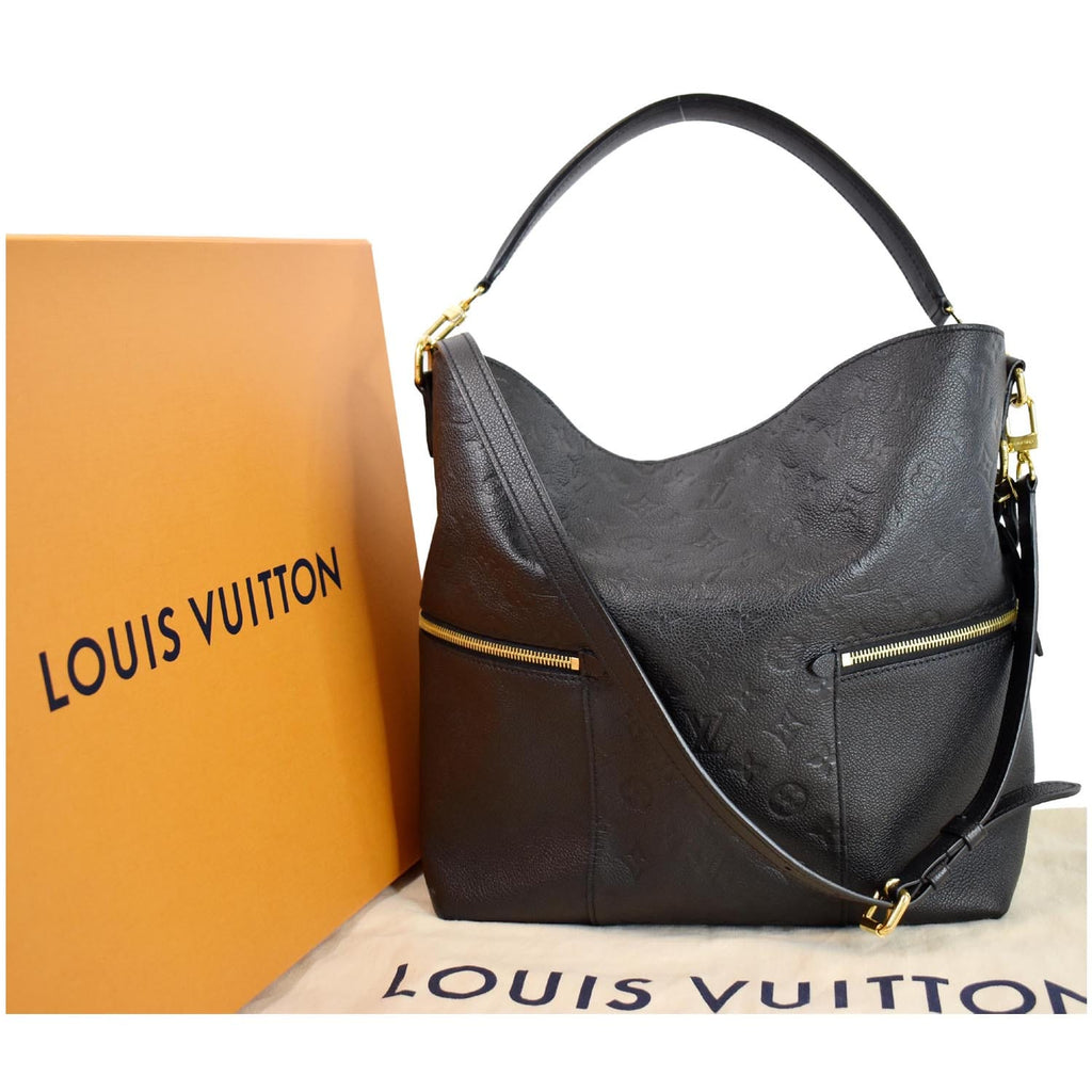 Louis Vuitton Melie Empreinte Leather Hobo Shoulder Bag