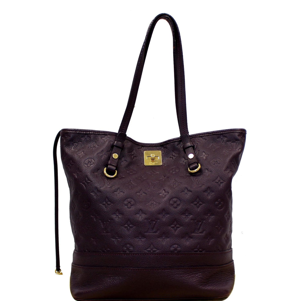 Louis Vuitton Citadine PM Purple Empreinte Leather Shoulder Bag TS3141