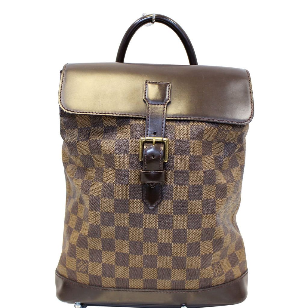 Soho backpack Louis Vuitton Brown in Synthetic - 33552480